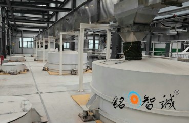 遼寧不鏽鋼刮（guā）板機現場安裝
